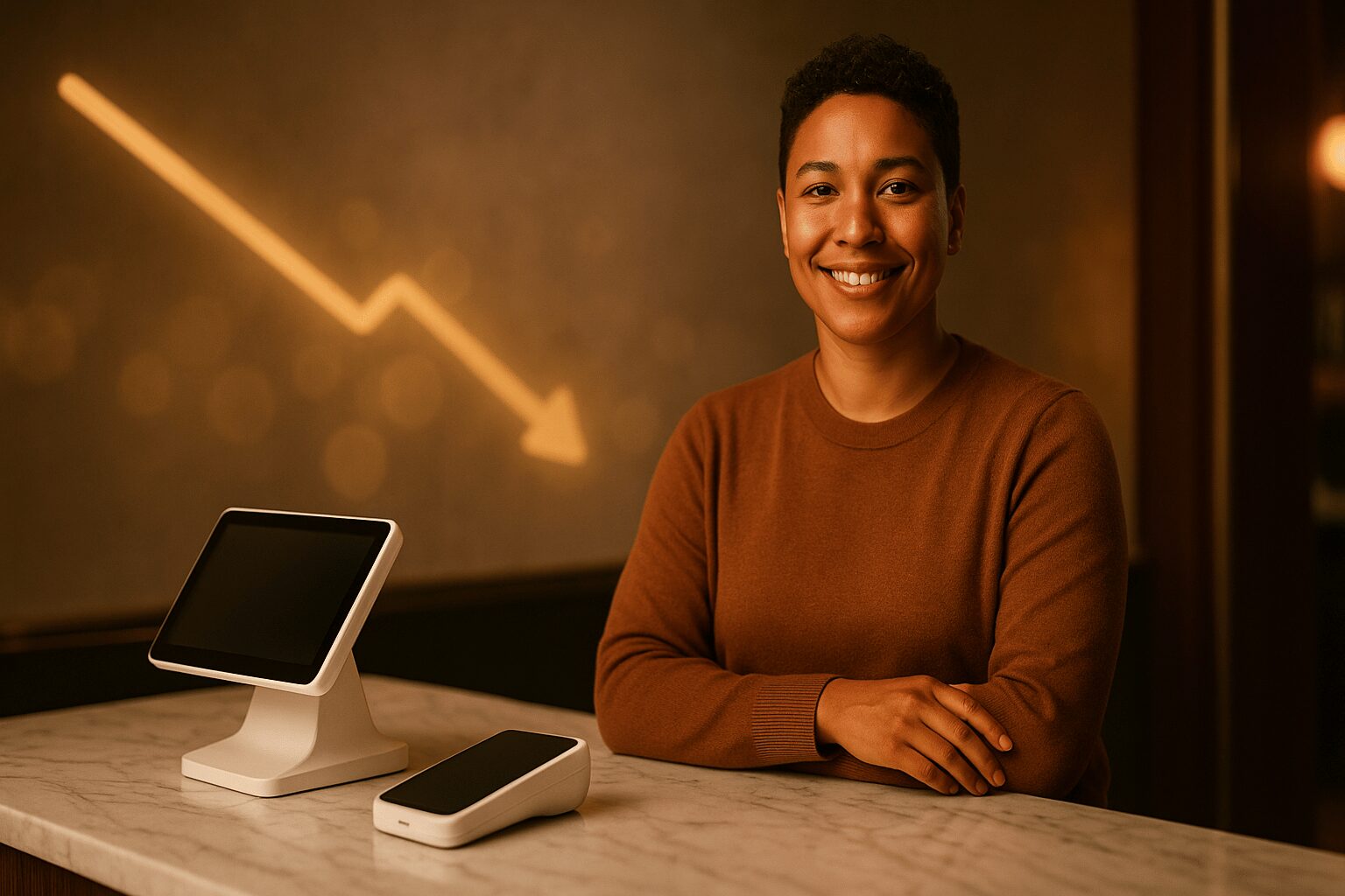 Entrepreneur starting payment processing without paperwork