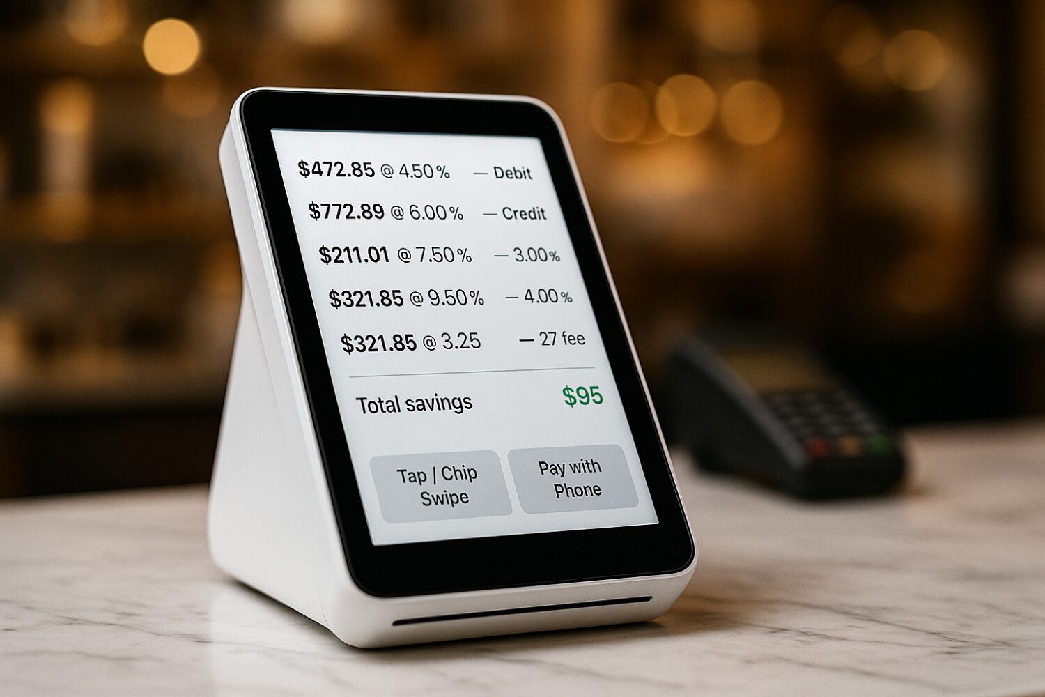 Transparent pricing presentation at checkout.